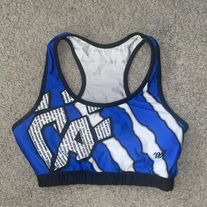 Adult Small Reversible Cheer Athletics Sports Bra